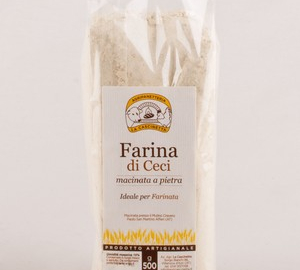 farina di ceci in sacchetto da 500 gr