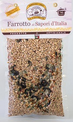 risotto di farro ai sapori d'italia 300 gr