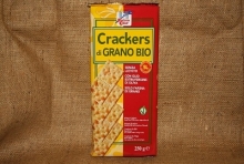 Crackers di grano senza lievito 250 gr