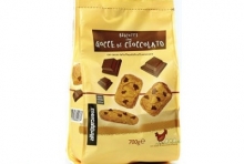 Biscotti con gocce di cioccolato conf. famiglia 700 gr